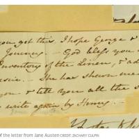 Jane Austen Letter: missing lines found